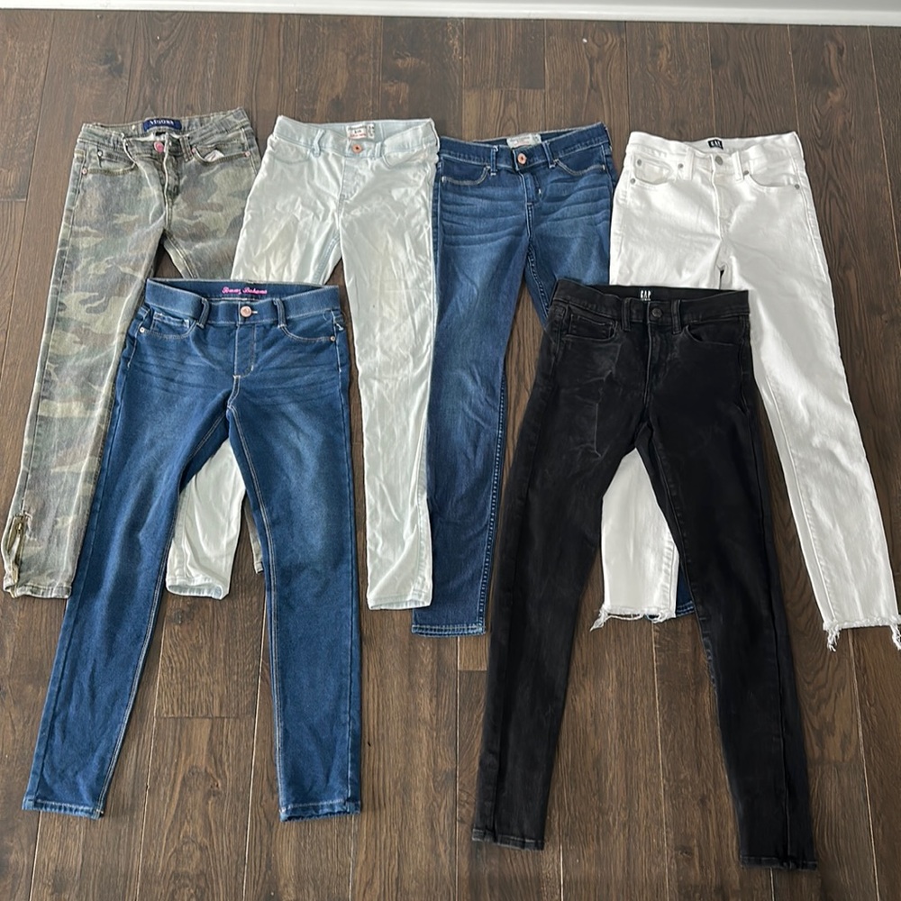 Girls Jeans Bundle (Size slim 12/14).